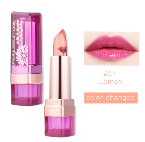 Color-Changing Lip Balm for Moisturized Pink Tint