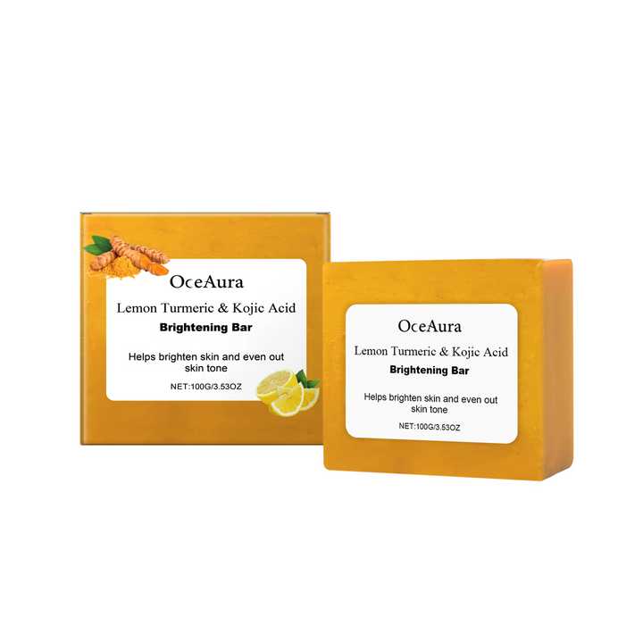 Lemon Turmeric Soap Bar for Brighter, Even-Toned Skin