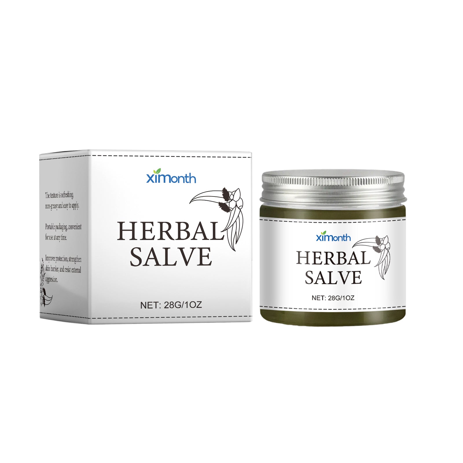 Two people demonstrating gentle maintenance and deep nourishment application on legs and joints