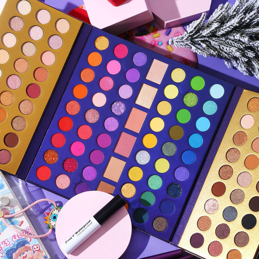 114-Color Eyeshadow Palette for Everyday to Bold Looks