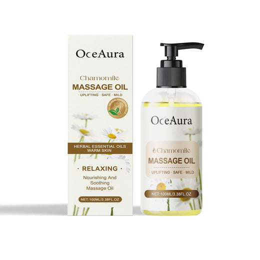 Chamomile Body Massage Oil for Deep Skin Hydration