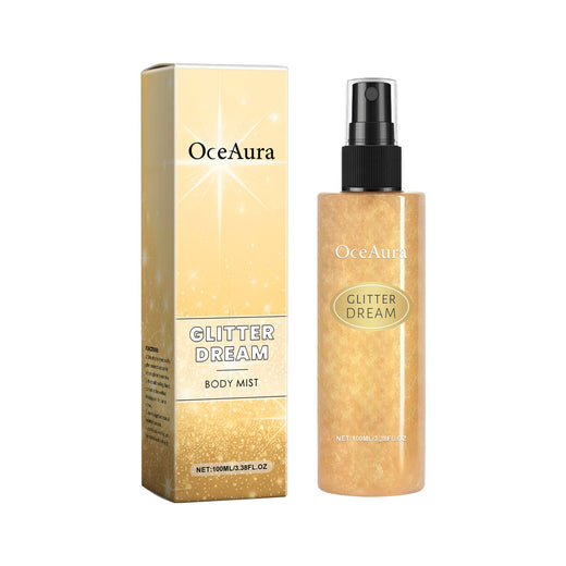OceAura Body Glitter Spray — Luminous Shimmer Mist