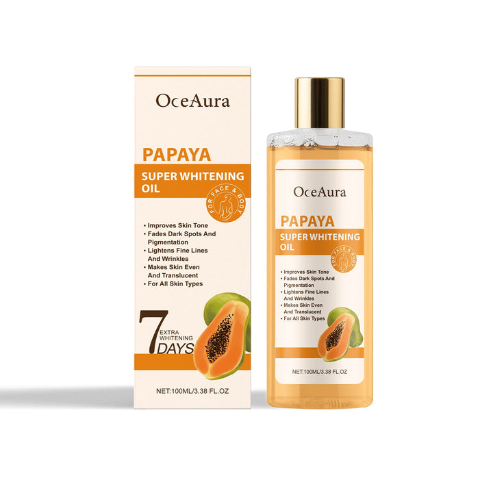 Papaya Whitening Oil - Brighter Skin Tone in 7 Days