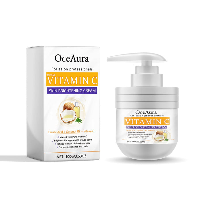 Vitamin C Brightening Cream for Age Spots & Dull Skin