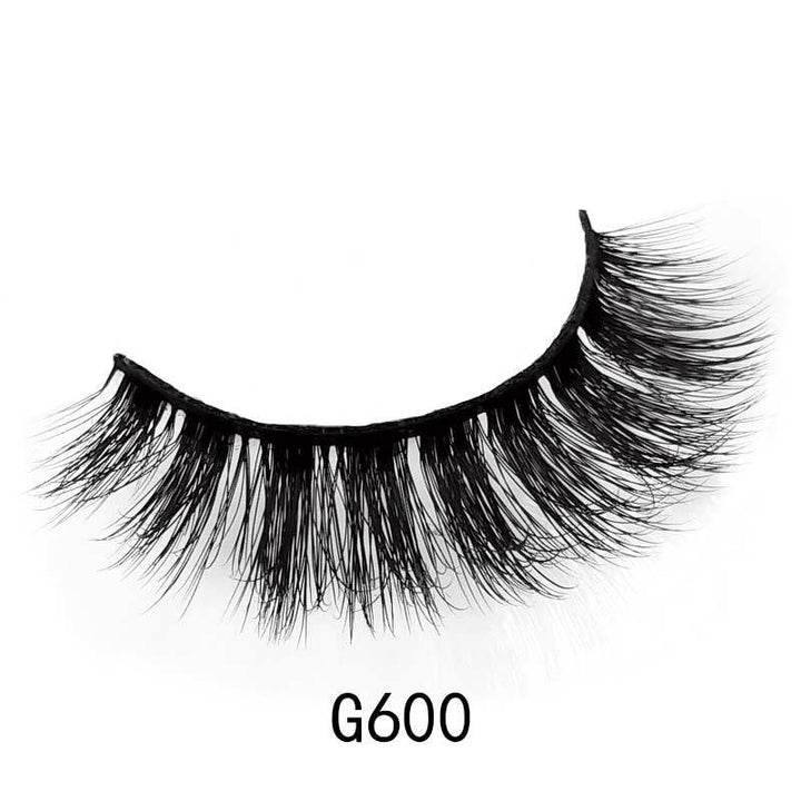 False Eyelashes for Natural Wispy Mink-Style Volume