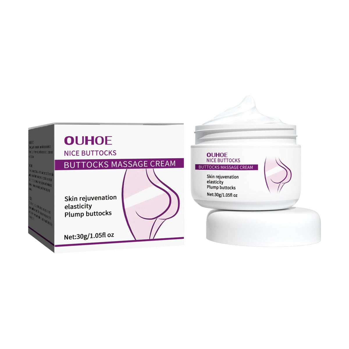 Buttocks Massage Cream for Firming & Hip Toning