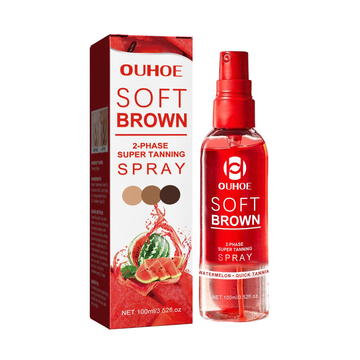 OUHOE Tanning Spray for Natural Bronze Glow at Home
