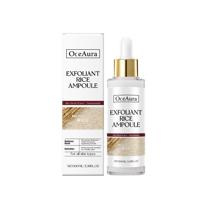 Rice Exfoliating Serum — Brightening & Hydrating Ampoule