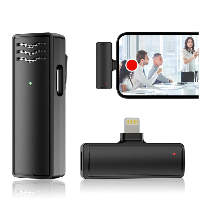 Wireless Lavalier Microphone — Pro-Grade Audio, Plug & Play