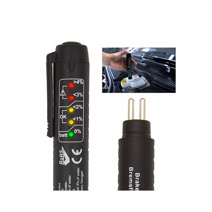 Brake Fluid Tester Pen — Instant Moisture Detection