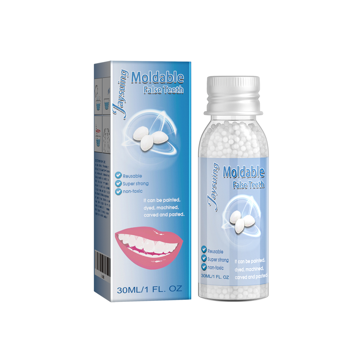 Moldable Dental Filling — Instant Smile Repair for Events