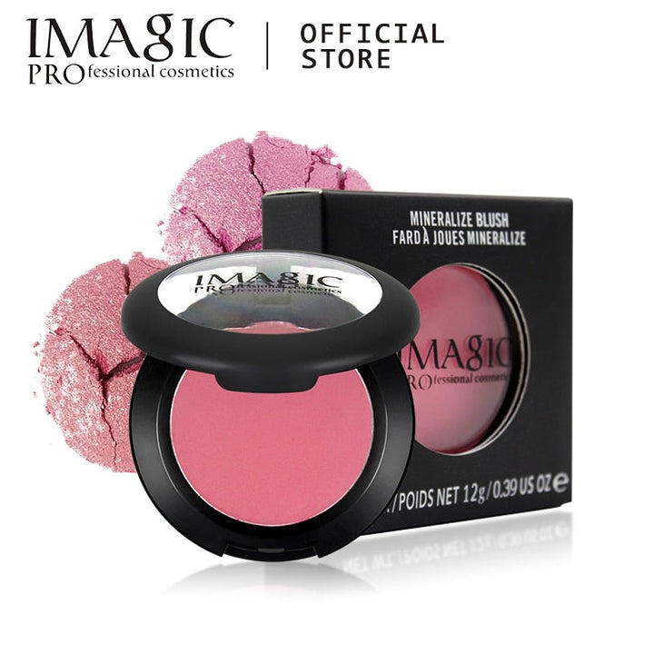 Pressed Blush Powder Palette: 8 Versatile Cheek Shades