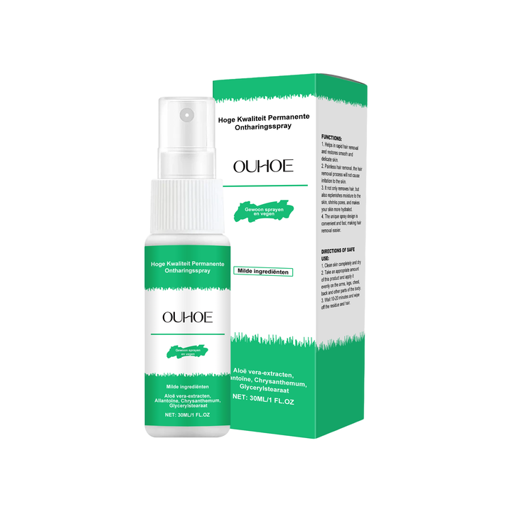 OUHOE Hair Removal Spray - Painless Smooth Skin Fast