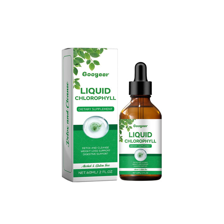 Liquid Chlorophyll Drops — Gentle Daily Detox & Cleanse, 60mL