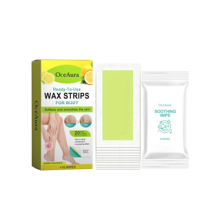 Ready-to-Use Body Wax Strips for Smooth-Looking Skin