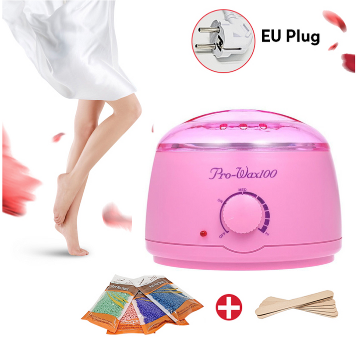 Hard Wax Warmer Kit with Temperature Control — Smooth Skin