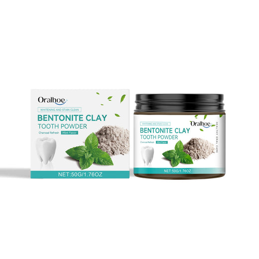 Natural Tooth Powder for Whitening — Volcanic Bentonite