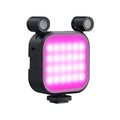 RGB LED Video Light with Built-in Mic — Bright Content