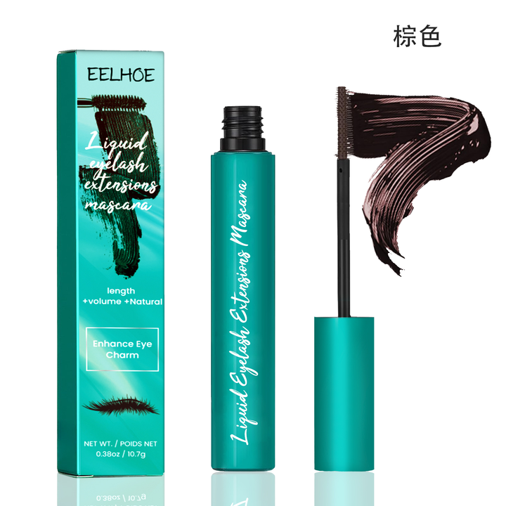 Brown Lengthening Mascara for Curling, Volume & Definition