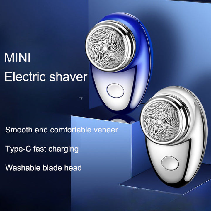Mini Electric Travel Shaver — Fast Type‑C Charge & Washable