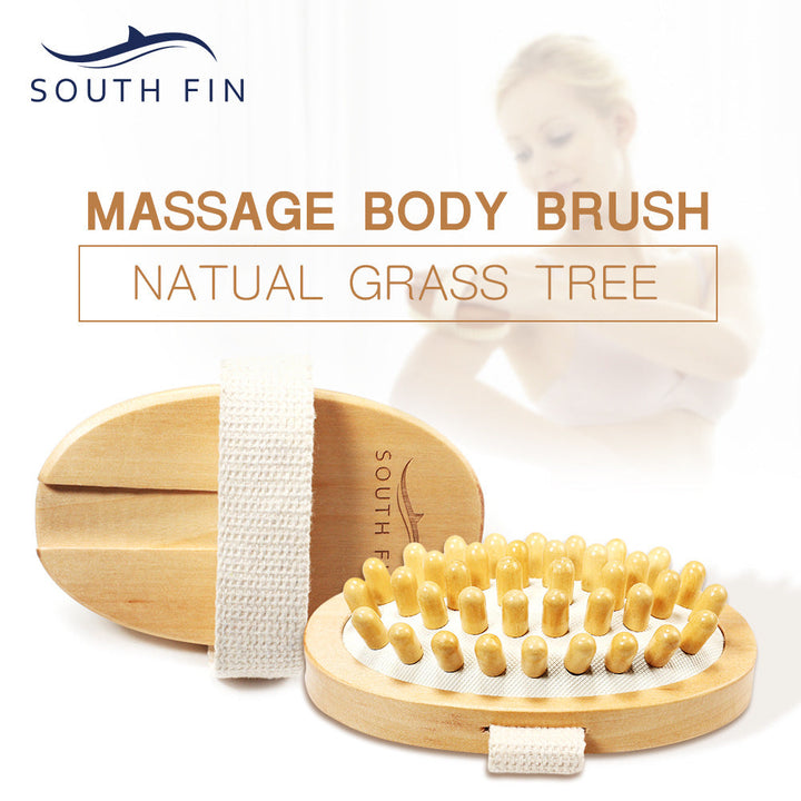 Dry Brush — 100% Natural Grass Tree Bristles for Glowing Skin
