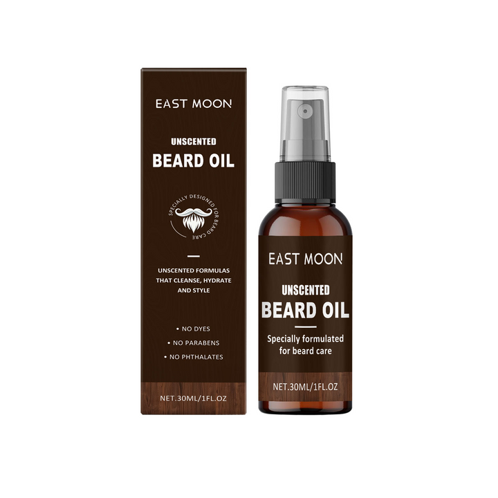 Unscented Beard Oil for Men – Soften, Moisturize, Easy Comb