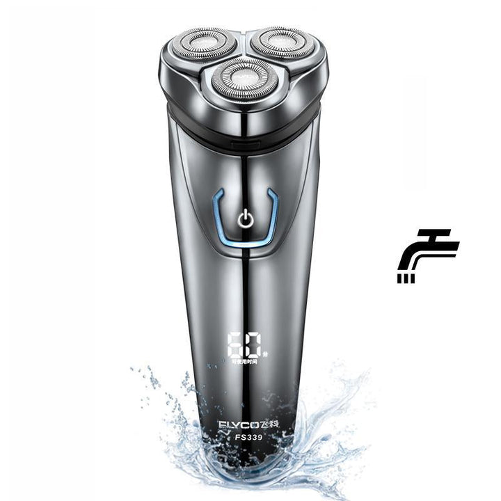 3D Floating Rotary Electric Shaver — Waterproof