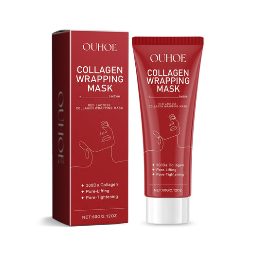 Red Lactose Collagen Mask — Instant Lifting, Firming