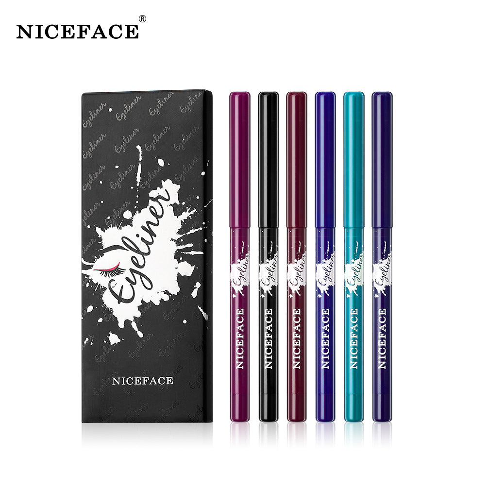 Colorful Matte Eyeliner Set – Six Fast-Dry Shades