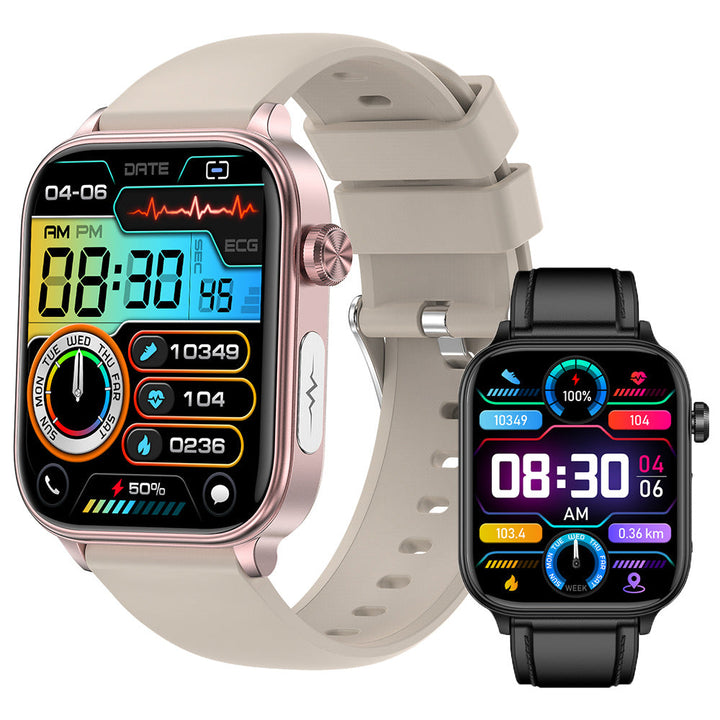 Smartwatch with ECG & Non-Invasive Glucose — ET570 Health