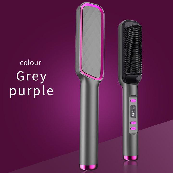 Electric Straightening Comb with Ionic Technology — Sleek