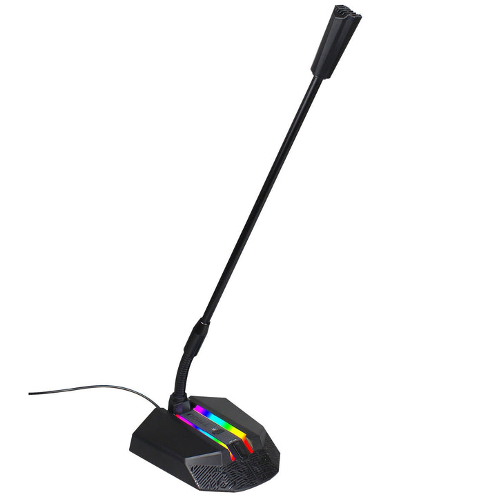 RGB Desktop Microphone — Adaptive Noise Reduction & RGB