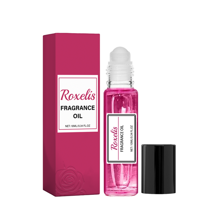 Women's Roll-On Perfume Oil for Fresh Rose Touch-Ups