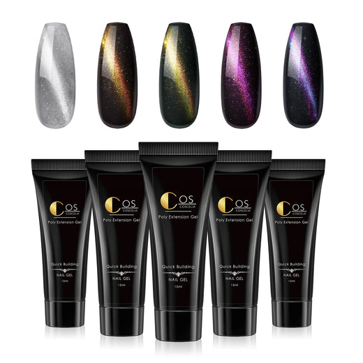 Painless Fast Crystal Extension Glue Cat Eye Manicure Photot