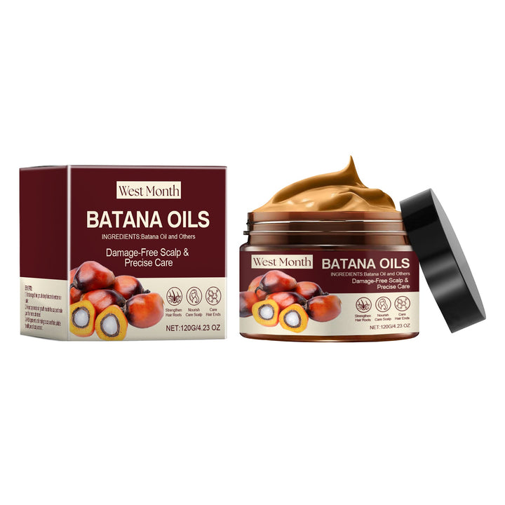 Batana Hair Mask for Dry, Frizzy Hair, Smooth Shine