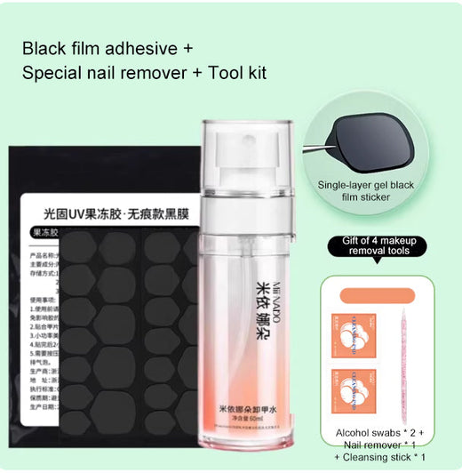 UV Nail Glue Gel — Dual Adhesive for Seamless Press-On