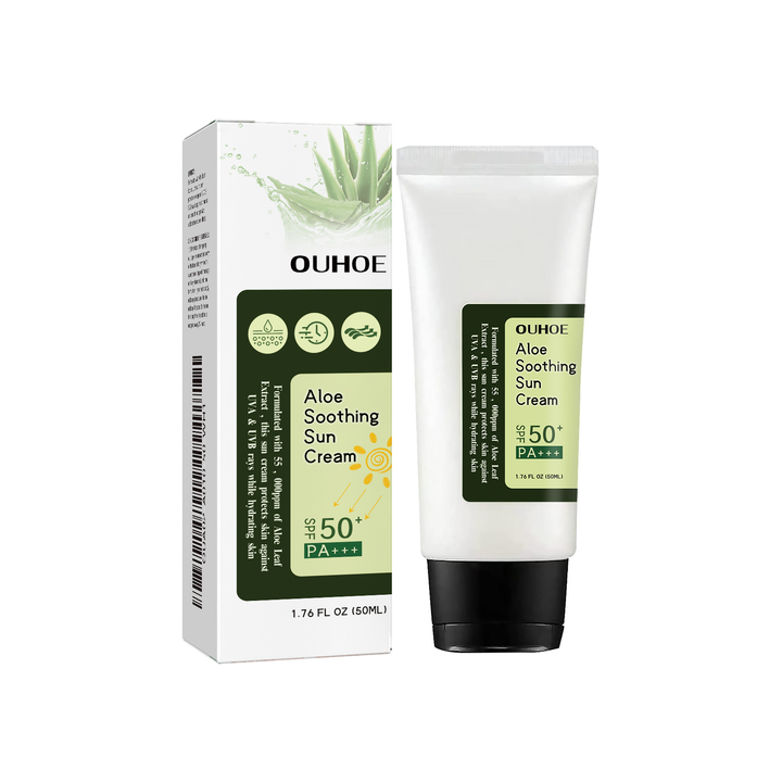 OUHOE Aloe Vera Protective Cream, Hydrating Fresh Isolating
