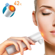 42°C heated blackhead suction instrument with temperature indicator and heat visualization