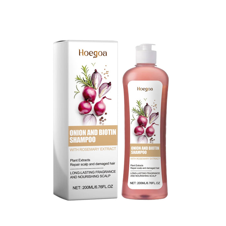 Onion Biotin Shampoo for Scalp Care, Strength & Gloss