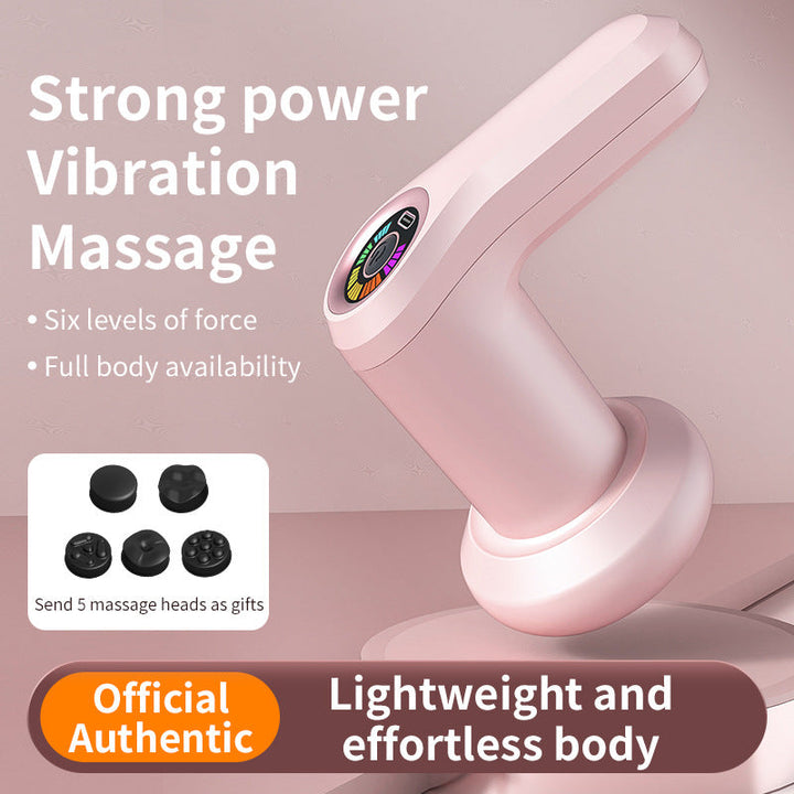 Body Sculpting Massager – 6‑Speed Vibration & 5 Heads