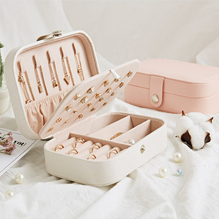 Jewelry Travel Case — Tangle‑Free Organization in Cream