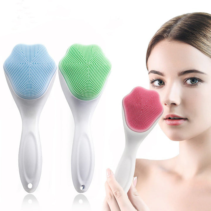 Silicone Facial Cleansing Brush for Gentle Pore Care