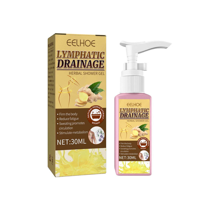 Ginger Lymphatic Drainage Shower Gel for Waist Shaping