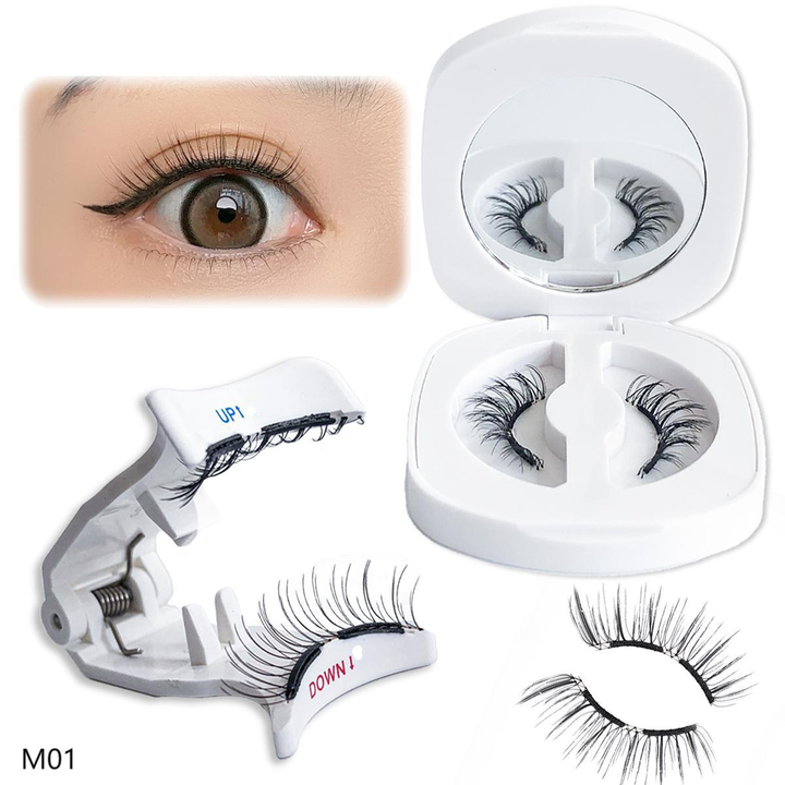 Magnetic False Eyelashes — Zero-Glue Instant Volume & Curl