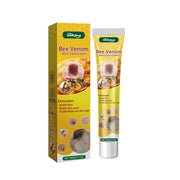 Product packaging and tube displayed together against white background