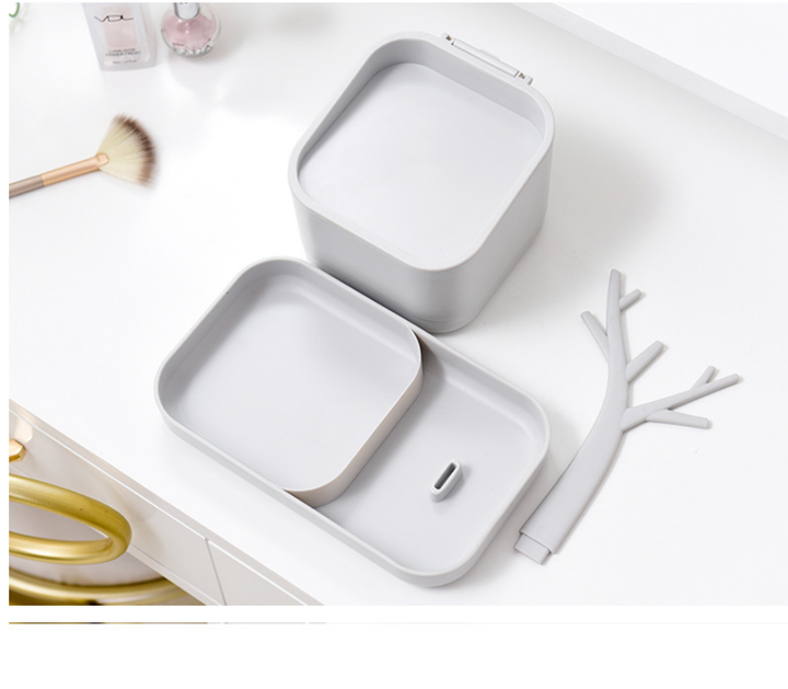 Makeup Organizer Storage Box – All-in-One Vanity Declutterer
