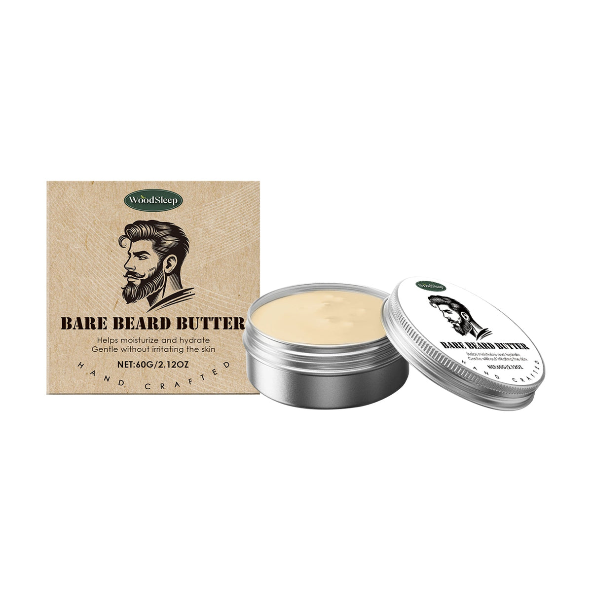 Men's Beard Balm — Soft Hold & Deep Moisture for Smooth Beard