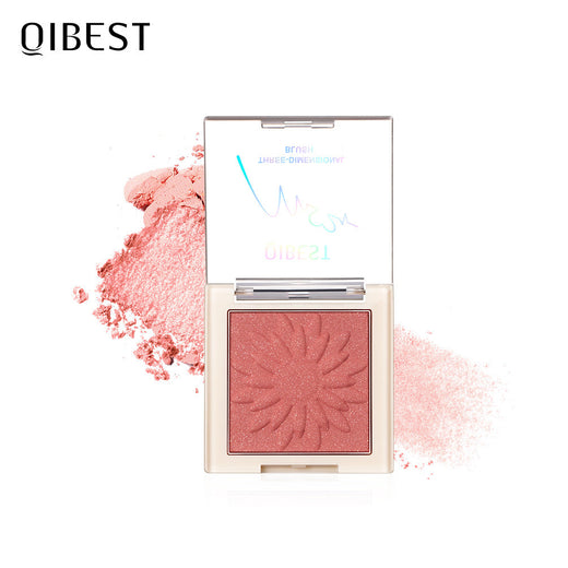 Pressed Blush Powder for Natural Pearlescent Cheeks