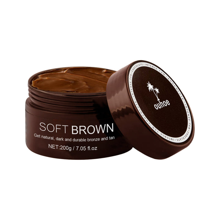 OUHOE Soft Brown Self-Tanning Cream — Dark, Durable Tan