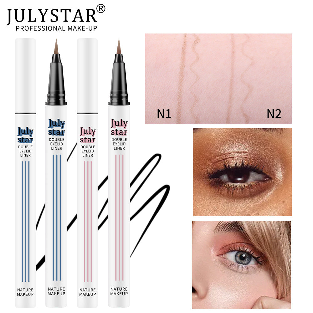 Brown Liquid Eyeliner Pen for Precise Soft Definition
